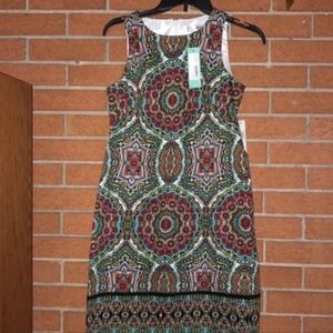 STITCH FIX WISP ALIA COTTON DRESS BRIGHT COLORFUL SIZE 0